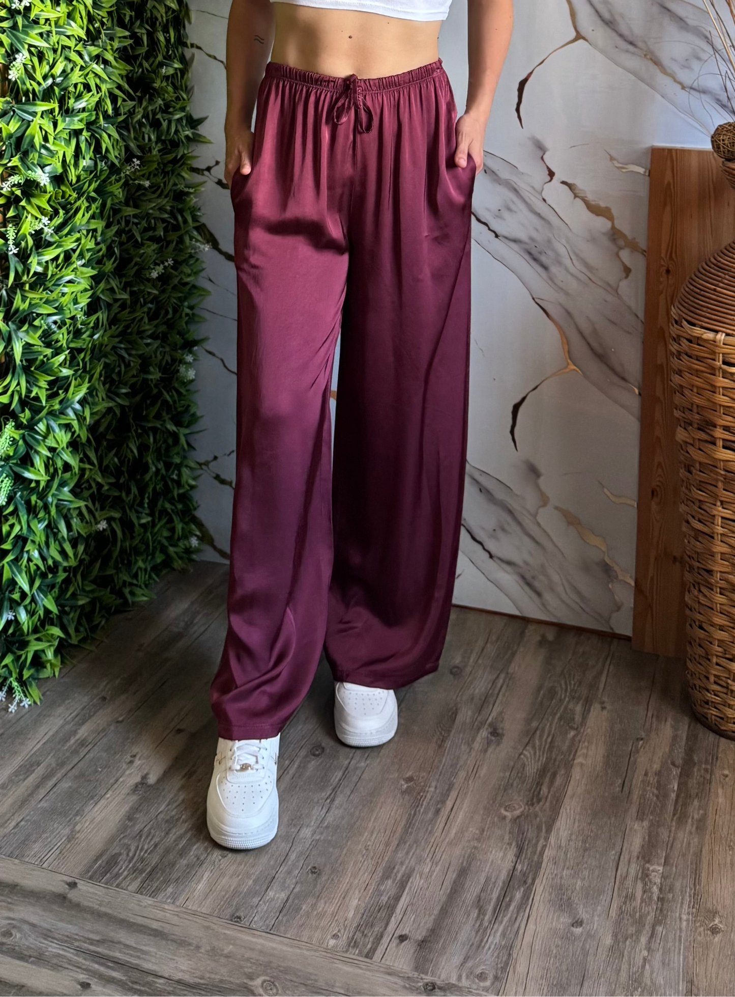 Pantalone Satin