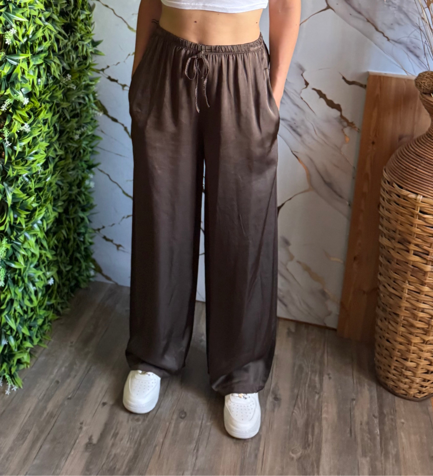 Pantalone Satin