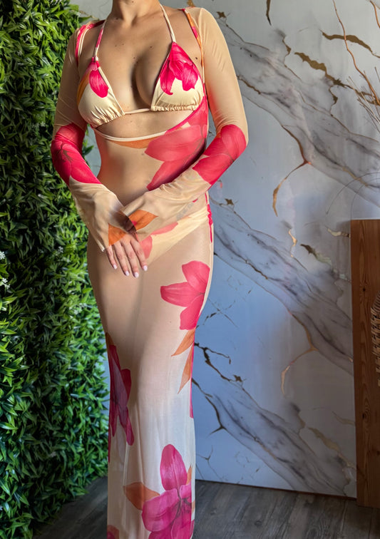 Costume e copri costume Fleur